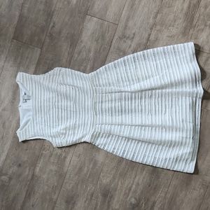 White House Black Market White Dress